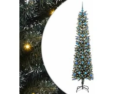 Dirbtinė Kalėdų eglutė Žalia 210 cm PVC, plastikas ir plienas
