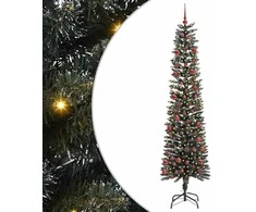 Dirbtinė Kalėdų eglutė Žalia 210 cm PVC, plastikas ir plienas