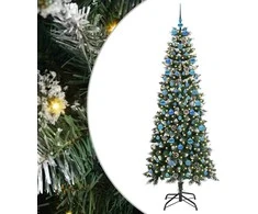 Dirbtinė Kalėdų eglutė Žalia 210 cm PVC, plastikas ir plienas