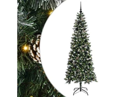 Dirbtinė Kalėdų eglutė Žalia 210 cm PVC, plastikas ir plienas