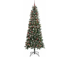 Dirbtinė Kalėdų eglutė Žalia 210 cm PVC, plastikas ir plienas
