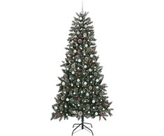 Dirbtinė Kalėdų eglutė Žalia 240 cm PVC, plastikas ir plienas