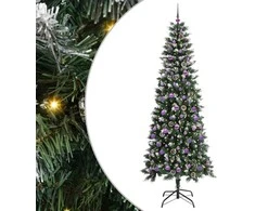 Dirbtinė Kalėdų eglutė Žalia 240 cm PVC, plastikas ir plienas