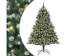 Dirbtinė Kalėdų eglutė Žalia 240 cm PVC, plastikas ir plienas