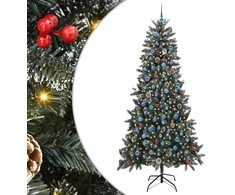 Dirbtinė Kalėdų eglutė Žalia 240 cm PVC, plastikas ir plienas