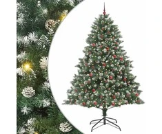 Dirbtinė Kalėdų eglutė Žalia 240 cm PVC, plastikas ir plienas