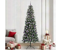 Dirbtinė Kalėdų eglutė Žalia 240 cm PVC, plastikas ir plienas