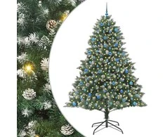 Dirbtinė Kalėdų eglutė Žalia 240 cm PVC, plastikas ir plienas