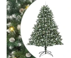 Dirbtinė Kalėdų eglutė Žalia 240 cm PVC, plastikas ir plienas