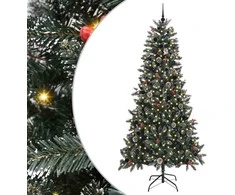 Dirbtinė Kalėdų eglutė Žalia 240 cm PVC, plastikas ir plienas