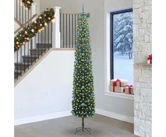 Dirbtinė Kalėdų eglutė Žalia 270 cm PVC, plienas ir plastikas