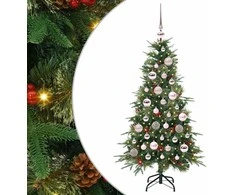 Dirbtinė Sulankstoma Kalėdų Eglutė Žalia 120 cm PE ir PVC