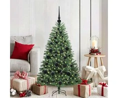 Dirbtinė Sulankstoma Kalėdų Eglutė Žalia 120 cm PVC ir metalas