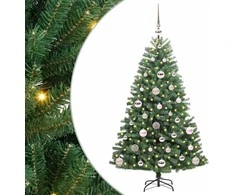 Dirbtinė Sulankstoma Kalėdų Eglutė Žalia 120 cm PVC ir metalas