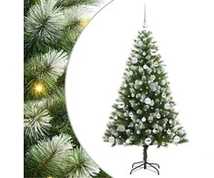 Dirbtinis Lankstus Kalėdų medis su paminkštintu sniegu 150 cm