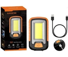 „Superfire G21“ dirbtuvių žibintuvėlis, 650 lm, USB