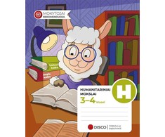 DISCO Formulių sąsiuvinis pradinukams, humanitariniams mokslams (3 - 4 klasės), 12 lapų, linijomis