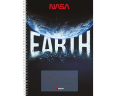 DISCO SĄSIUVINIS NASA 50LAPŲ 24.7X17.4CM LANGE