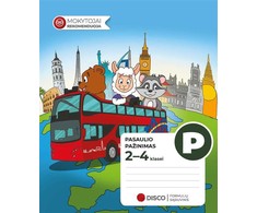 DISCO Formulių sąsiuvinis pradinukams (2-4 klasės), Pasaulio pažinimas, 14 lapų, langeliais