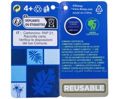 Disney Stitch - Drawstring Backpack/School Bag (30 x 25 cm)