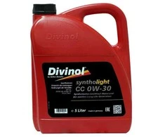 Divinol Syntholight CC 0W-30 5L API SL ACEA A5-10/B5-10