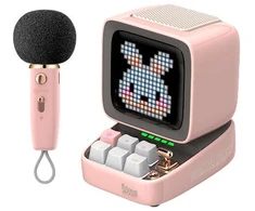 Divoom Ditoo 5M Pixel Art Speaker, pink
