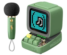 Divoom Ditoo 5M Pixel Art Speaker, žalias