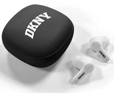 DKNY Bluetooth ausinės DKTWS3DNYAK juodos spalvos TWS BT 3D Rubber Matte Finish