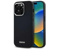 DKNY DKHMP14LPSCMCLK Apple iPhone 14 Pro 6.1" dėklas telefonui juodos spalvos Plain Logo MagSafe