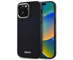 DKNY DKHMP14XPSCMCLK Apple iPhone 14 Pro Max 6.7" dėklas telefonui juodos spalvos Plain Logo MagSafe