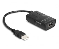 DLC DeLOCK 64225 nuoseklusis keitiklis / kartotuvas / skyriklis USB 2.0 Juoda