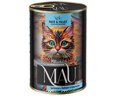 Dolina Noteci MAU Pate and Fillet Crimson with pansy – šlapias kačių maistas – 400g