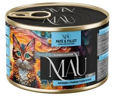 Dolina Noteci MAU Pate and Fillet Crimson with pansy – šlapias kačių maistas – 185g