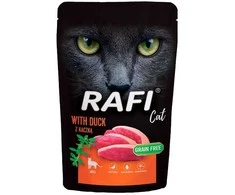 Dolina Noteci RAFI Cat Adult with duck – šlapias kačių maistas – 100g