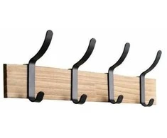 Domax Home Domax_Home Drabužių kabykla Domax, 42 cm x 6.1 cm, juoda