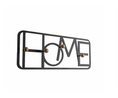 Domax_Home Drabužių kabykla Domax, 50 cm x 20 cm, juoda