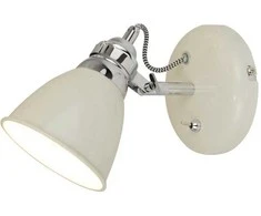 Lubinis šviestuvas Domoletti Šviestuvas nukreipiamasis Sienna R5016001-1R, 40 W, E14