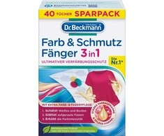 DR.BECKMANN Dr_Beckmann Skalbimo servetėlės Dr. Beckmann 3in1 40vnt