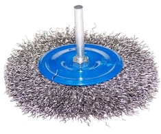 Drelcondor VIELINIS DISKINIS šepetėlis SU BOTONU 80 mm SR-T80