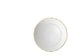 Dubenėlis DOMOLETTI SOFIA KITCHEN, aukso, balta, Ø14 cm