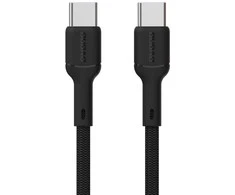Dudao L9C 65W USB-C – USB-C 1m laidas – juodos spalvos
