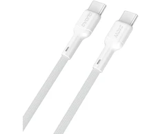 Dudao L9C Max 240W PD USB-C – USB-C laidas 1.2m – Baltas
