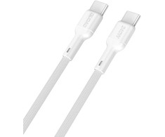 Dudao L9C Max 240W PD USB-C – USB-C laidas 1.2m – Baltas