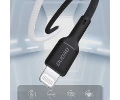 Dudao L9X 30W USB-C – „Lightning“ laidas 2 m – Juodas