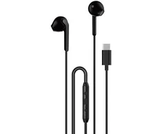 Dudao X3C į ausis įkišamos laidinės USB-C ausinės 1.2m – juodos spalvos