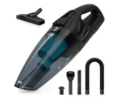 Dulkių siurblys Carruzzo Niceboy ION Hurricane R3 22,2 V WET DRY juoda / Bezprzewodowy odkurzacz rankinis / odkurzanie na sucho + na mokro / 150W / HEPA