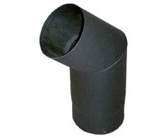Dūmtraukio alkūnė ABX, 130 mm, 1.5 mm, 45°
