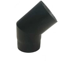 Dūmtraukio alkūnė WADEX, 115 mm, 2 mm, 45°