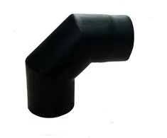 Dūmtraukio alkūnė WADEX, 115 mm, 2 mm, 90°