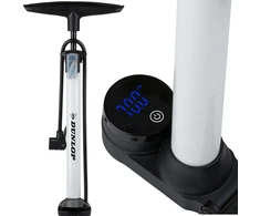 DUNLOP DIRBTUVIŲ IR DVIRAČIŲ POMPA 174Psi (12Bar) SU ELEKTRONINIU MANOMETRU, SULANKSTOMAS PAGRINDAS 436340